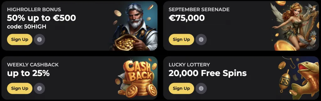 Premium Highroller Bonus Vipzino Casino